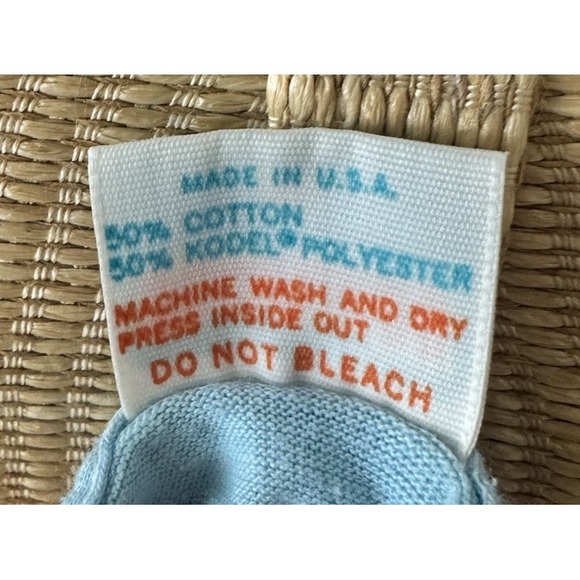 Vtg 80s Mighty Mite Guitar Accessories Heart Graphic T Size L Single Stitch - Picture 5 of 6